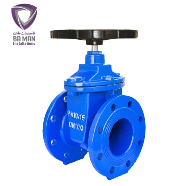 شیر کشویی زبانه پلاستیکی مهاب آب ایرانیان