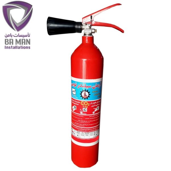 کپسول آتش نشانی CO2 آرمان 3 کیلوگرمی
