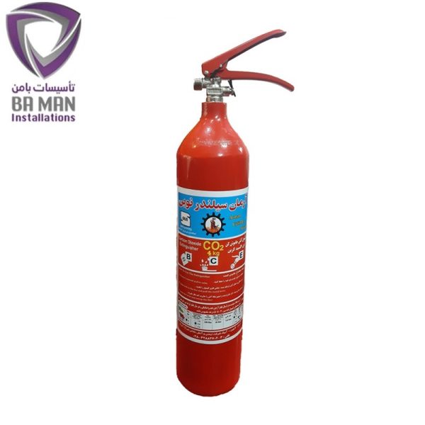 کپسول آتش نشانی CO2 آرمان 4 کیلوگرمی