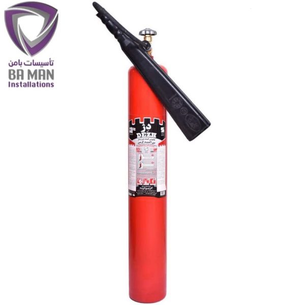 کپسول آتش نشانی CO2 دژ 12 کیلوگرمی
