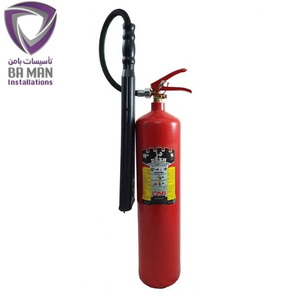 کپسول آتش نشانی CO2 دژ 6 کیلوگرمی