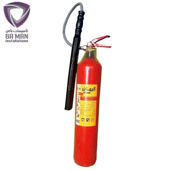 کپسول آتش نشانی CO2 کیهان 6 کیلوگرمی